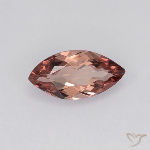 Grenat Malaya Rouge moyen naturelle Marquise, 1.18 ct, VVS-VS