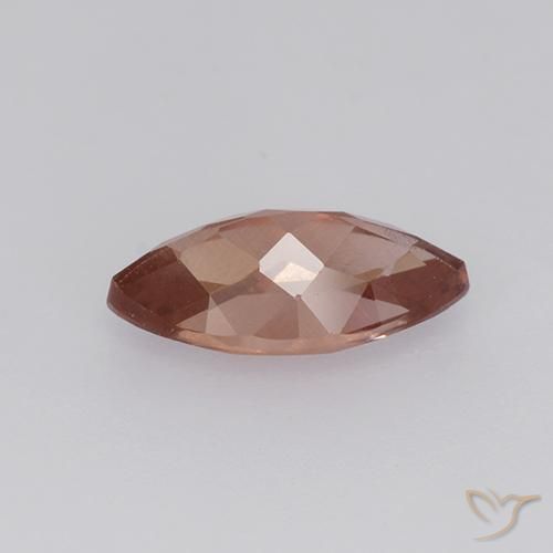 Grenat Malaya Vin rouge chaud naturelle Marquise, 1.06 ct, VVS-VS