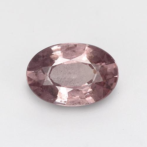 Grenat Malaya Bois de rose profond naturelle Coupe ovale, 0.59 ct, VS
