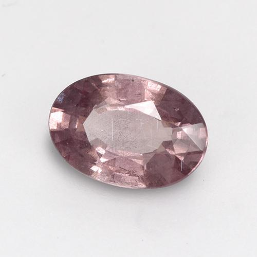 Grenat Malaya Bois de rose profond naturelle Coupe ovale, 0.59 ct, VS