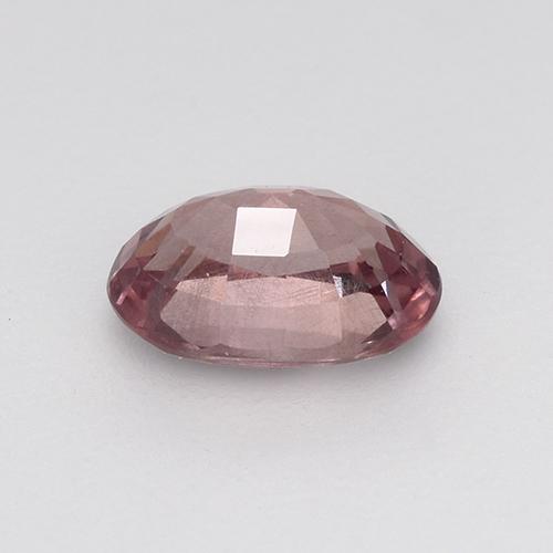 Grenat malaya rose naturelle coupe ovale, 0,59 ct, VS