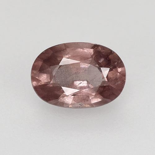 Grenat Malaya Rose foncé naturelle Coupe ovale, 0.65 ct, VS-SI