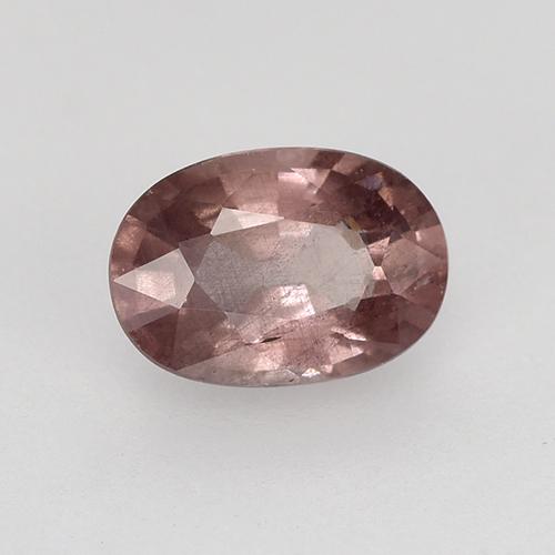 Grenat Malaya Rose foncé naturelle Coupe ovale, 0.65 ct, VS-SI