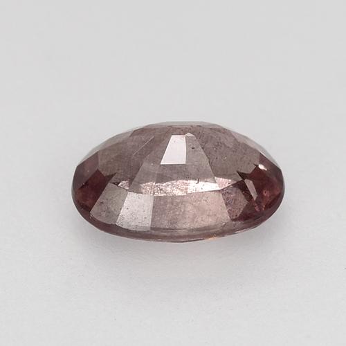 Grenat Malaya Rose foncé naturelle Coupe ovale, 0.65 ct, VS-SI