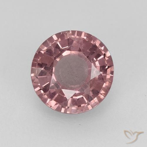0.83ct Naturel Rose Pourpre Grenat Malaya, Tour, VS