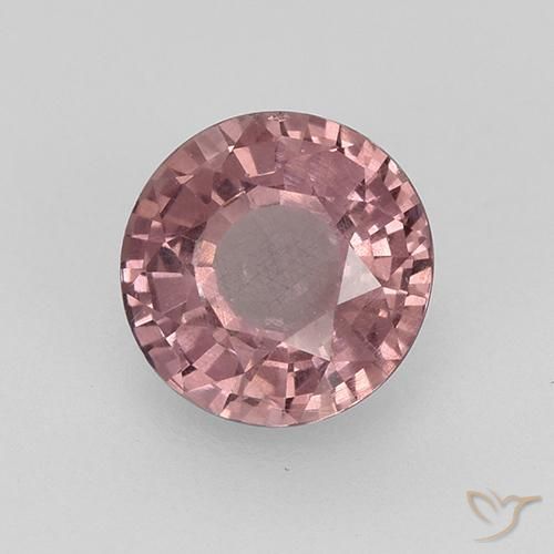 Grenat Malaya Rose Pourpre naturelle Tour, 0.83 ct, VS