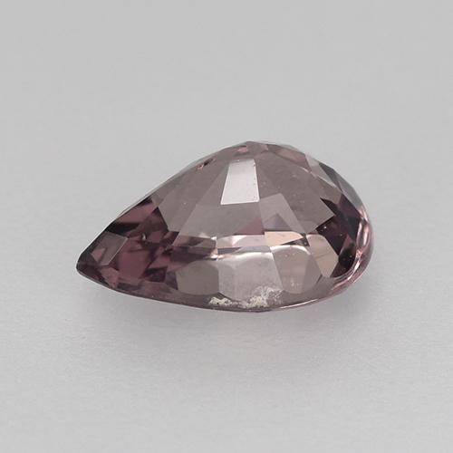 Grenat Malaya Light Greyish Purple naturelle En forme de poire, 0.93 ct, VS