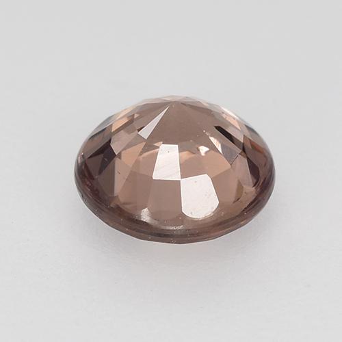 Grenat Malaya Rouge indien naturelle Coupe roude, 0.67 ct, VS