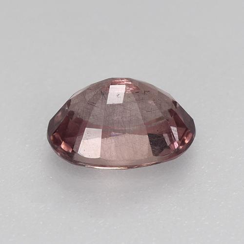 Grenat malaya rouge naturelle coupe ovale, 0,75 ct, VS