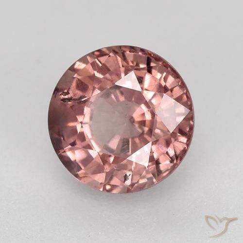 Grenat Malaya Rose clair naturelle Tour, 0.85 ct, VS
