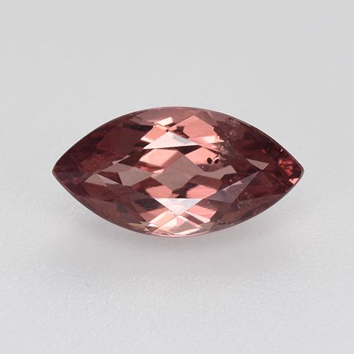 Grenat malaya rouge naturelle marquise, 1,66 ct, VS
