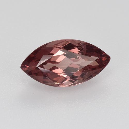 Grenat malaya rouge naturelle marquise, 1,66 ct, VS