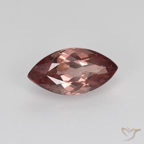 Grenat Malaya Rose foncé naturelle Marquise, 1.16 ct, VS