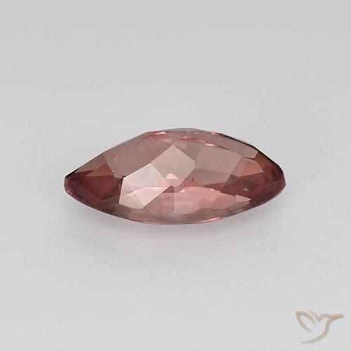 Grenat Malaya Rose foncé naturelle Marquise, 1.16 ct, VS