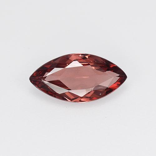 Grenat malaya rouge naturelle marquise, 1,00 ct, VVS-VS
