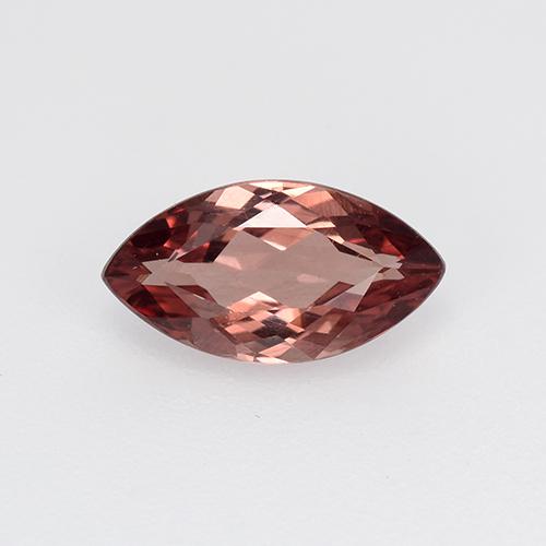 Grenat Malaya Rose rougeâtre naturelle Marquise, 1.00 ct, VS