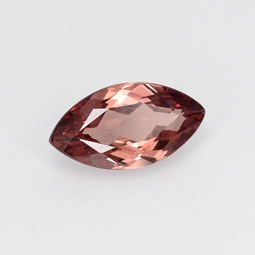 Grenat Malaya Rose rougeâtre naturelle Marquise, 1.00 ct, VS