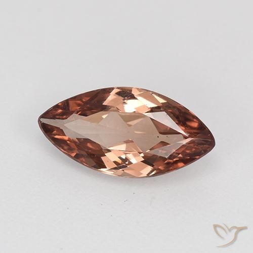 Grenat Malaya Rouge foncé naturelle Marquise, 1.07 ct, VS