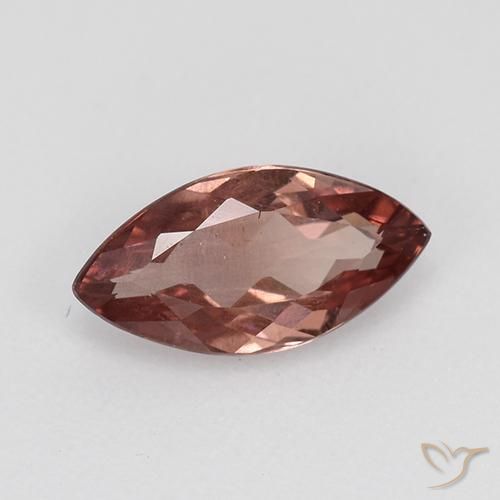 Grenat Malaya Rouge foncé naturelle Marquise, 0.90 ct, VS-SI