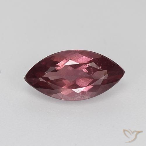 1.06ct Naturel Rouge moyen-foncé Grenat Malaya, Marquise, VS-SI