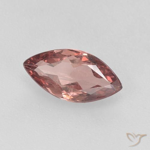 Grenat Malaya Bois de rose profond naturelle Marquise, 1.19 ct, VS-SI