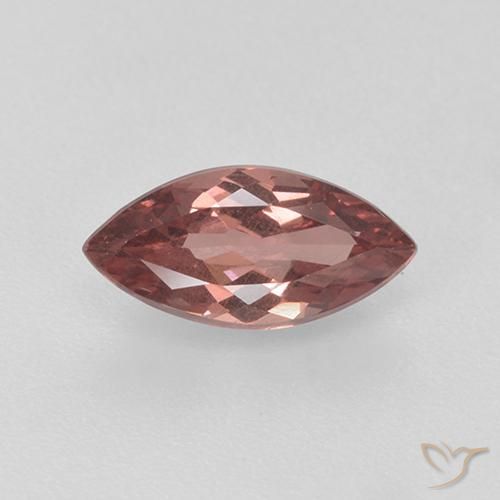 1.35ct Naturel Bois de rose léger Grenat Malaya, Marquise, VS-SI