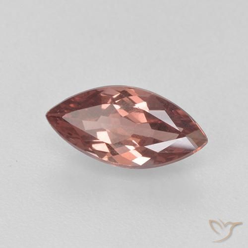 Grenat Malaya Bois de rose léger naturelle Marquise, 1.35 ct, VS-SI