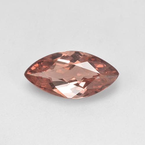 Grenat malaya rose naturelle marquise, 1,22 ct, VS