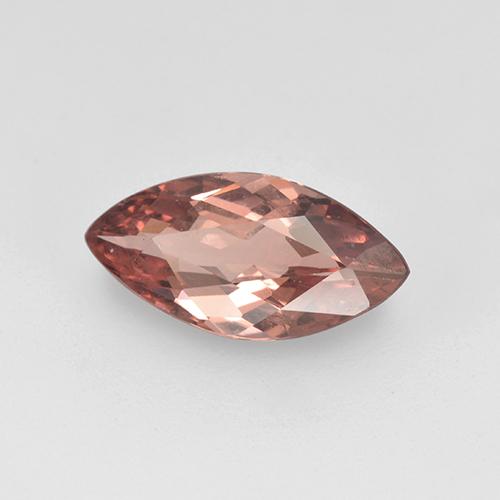 Grenat malaya rose naturelle marquise, 1,22 ct, VS