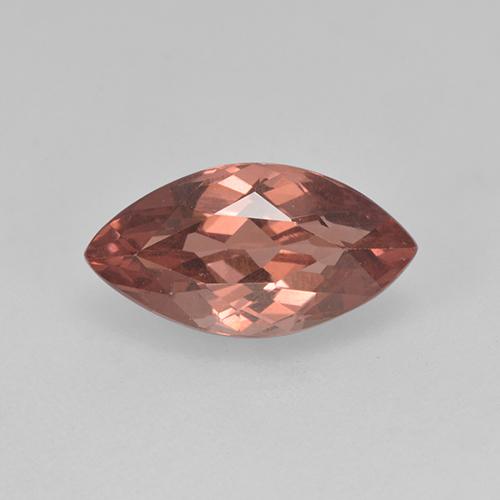 Grenat Malaya Rose bourgogne naturelle Marquise, 2.19 ct, VS