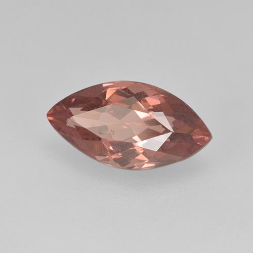 Grenat Malaya Rose bourgogne naturelle Marquise, 2.19 ct, VS