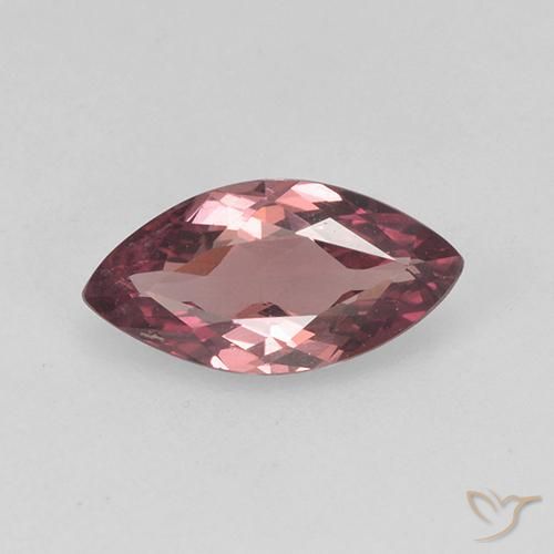 Grenat Malaya Rouge foncé naturelle Marquise, 0.78 ct, VS