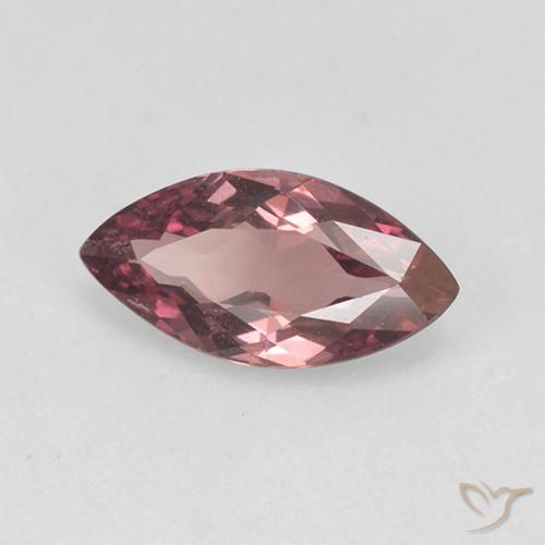 Grenat Malaya Rouge foncé naturelle Marquise, 0.78 ct, VS