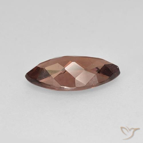 Grenat Malaya Marron chaud naturelle Marquise, 1.26 ct, VS