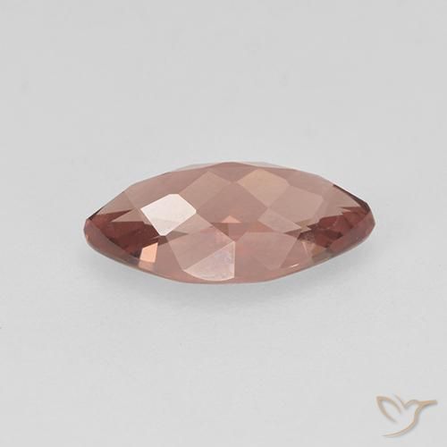 Grenat Malaya Marron chaud naturelle Marquise, 1.14 ct, VVS-VS