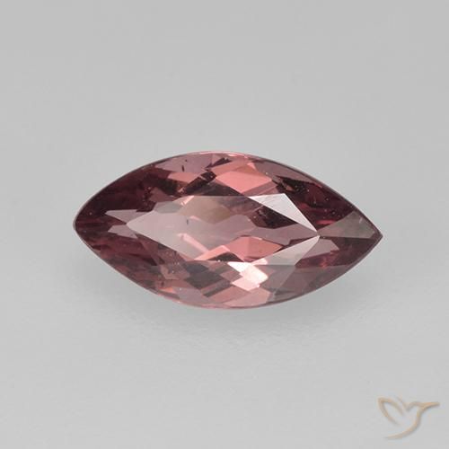 Grenat Malaya Rouge moyen naturelle Marquise, 1.29 ct, VS