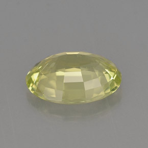 Grenat du mali vert naturelle coupe ovale, 1,26 ct, VVS-VS