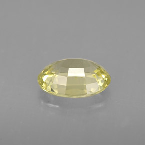 Grenat du mali vert naturelle coupe ovale, 1,35 ct, VS