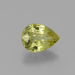 Grenat du mali or naturelle en forme de poire, 1,04 ct, VS