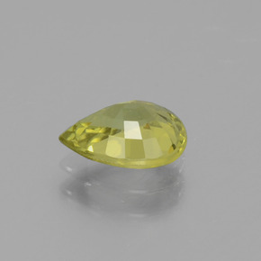 Grenat du mali or naturelle en forme de poire, 1,04 ct, VS