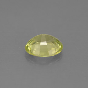 Grenat du mali vert naturelle coupe ovale, 1,27 ct, VVS-VS