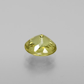Grenat du mali vert naturelle coupe ovale, 1,38 ct, VVS-VS