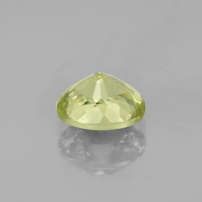 Grenat du mali vert naturelle coupe ovale, 1,23 ct, VVS-VS