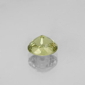 Grenat du mali vert naturelle coupe ovale, 1,51 ct, VS