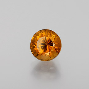 Petit Grenat Jaune verdâtre naturelle Coupe roude, 1.05 ct, VVS