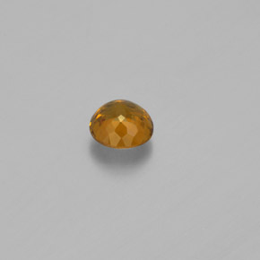 Petit Grenat Vert Doré naturelle Coupe roude, 0.74 ct, VVS