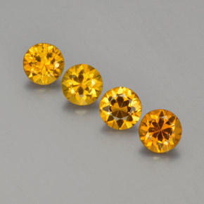 Achetez naturel 1.76ct Orange moyen Petit Grenat gems, Coupe roude, En provenance Mali chez GemSelect. En stock, livraison internationale!
