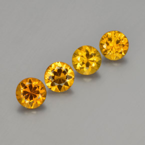 Achetez naturel 1.76ct Orange moyen Petit Grenat gems, Coupe roude, En provenance Mali chez GemSelect. En stock, livraison internationale!