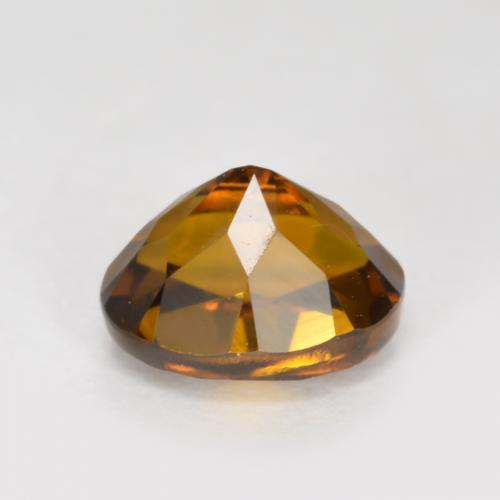 Petit Grenat Caramel brun naturelle Coupe ovale, 1.06 ct, VVS