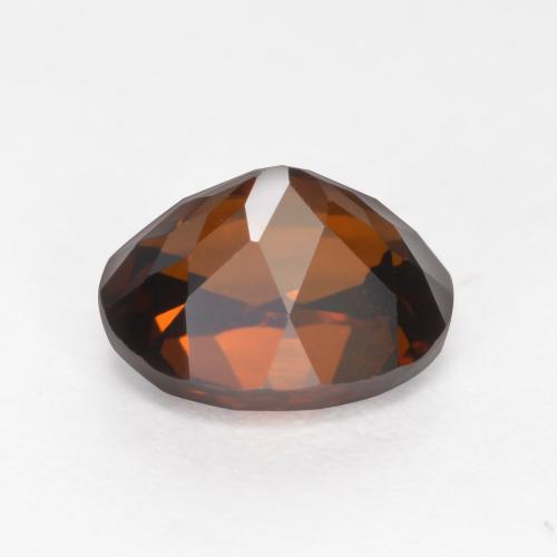 Petit Grenat Brun pain d'épices naturelle Coupe ovale, 1.31 ct, VVS-VS
